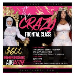 HANDZ ON FRONTAL CLASS /AUG 20TH